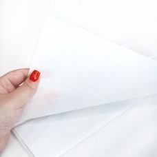 Бумага тишью 65 х 50 см (38 листов), белый