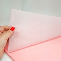 Папір тіш'ю 50 х 65 см (10 аркушів), рожевий