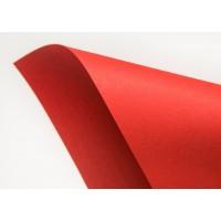 Лист картона 700 х 1000 мм, мелованный, 270 гр/м2, красный