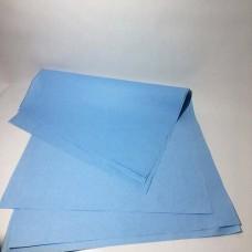 Дизайнерская крафт-бумага 905 х 640 мм, 50 гр/м2, голубая