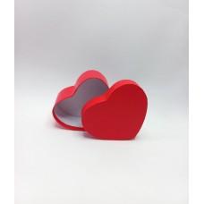 Коробка подарочная 135 х 125 х 60 мм, в форме красного сердца