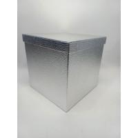 Коробка подарункова 265 х 265 х 265 мм «Silver», у формі куба