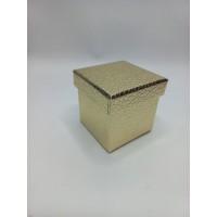 Коробка подарункова 85 х 85 х 85 мм «Gold», у формі куба