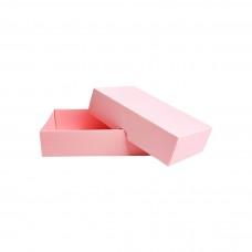 Коробка подарункова 120 х 70 х 30 мм, кришка+дно, 280 гр/м2, рожевий
