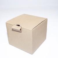 Коробка картонна 130 х 130 х 105 мм, самозбірна