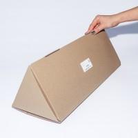 Коробка картонна 180 х 180 х 470 мм, самозбірна