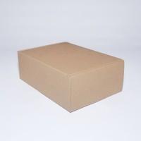 Коробка картонна 220 х 160 х 80 мм, самозбірна