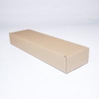 Коробка картонна 280 х 80 х 40 мм, самозбірна