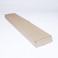 Коробка картонна 350 х 60 х 20 мм, самозбірний тубус
