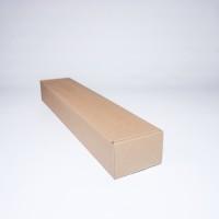 Коробка картонна 450 х 90 х 60 мм, самозбірний тубус