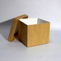 Коробка подарочная 150 х 150 х 130 мм, крышка+дно
