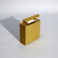 Коробка подарочная 80 х 30 х 80 мм, самосборная