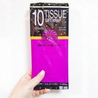 Бумага тишью 65 х 50 см (10 листов), фиолетовый неон